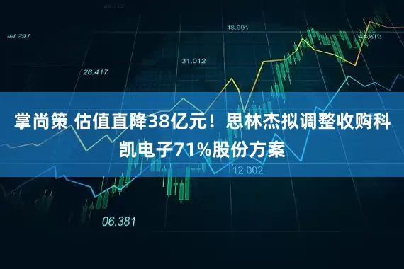 掌尚策 估值直降38亿元！思林杰拟调整收购科凯电子71%股份方案